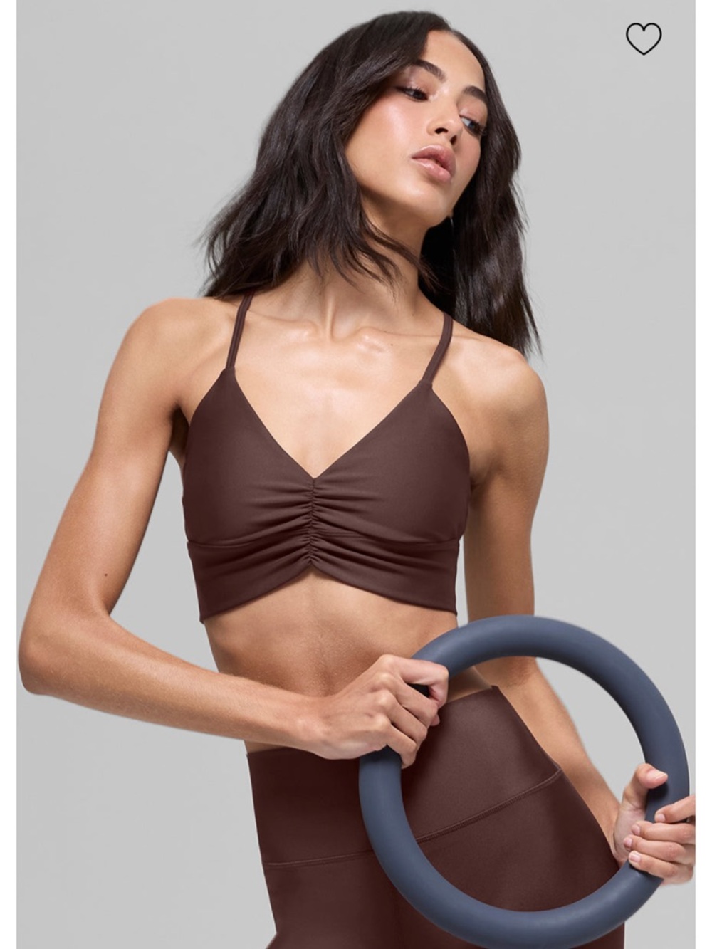 Alo Airlift Divine Bra - Brownstone